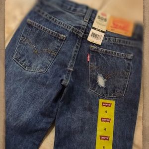 Levi’s Boys 505 regular size 6